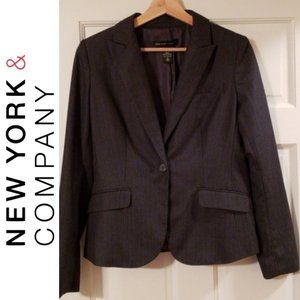 NY&Co pinstriped blazer, size 6